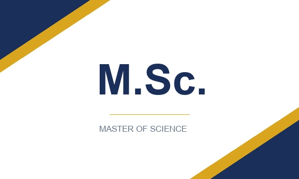 M.Sc.